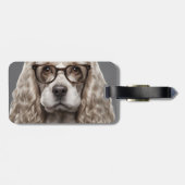 Amerikaanse Cocker Spaniel Bagagelabel (Achterkant horizontaal)
