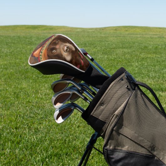 Amerikaanse Cocker Spaniel  Golfheadcover (Insitu)