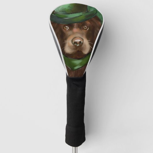 Amerikaanse Cocker Spaniel  Golfheadcover (Voorkant)