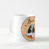 Amerikaanse Cocker Spaniel Halloween Koffiemok (Voorkant links)