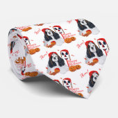 Amerikaanse Cocker Spaniel Halloween Stropdas (Opgerold)