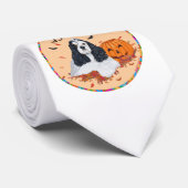 Amerikaanse Cocker Spaniel Halloween Stropdas (Opgerold)