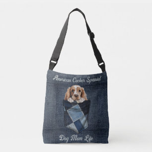 Amerikaanse Cocker Spaniel Hond Moeder Pocket Crossbody Tas