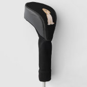 Amerikaanse Cocker Spaniel Illustratie! Golfheadcover (Schuin)