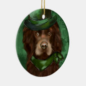 Amerikaanse Cocker Spaniel  Keramisch Ornament (Rechts)