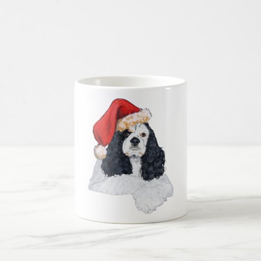 Amerikaanse Cocker Spaniel Kerst Koffiemok (Center)