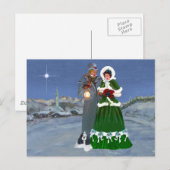 Amerikaanse Cocker Spaniel Kerstmis Feestdagenkaart (Voorkant / Achterkant)