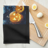 Amerikaanse Cocker Spaniel Lieve Hond Halloween Ja Theedoek (Quarter Fold)