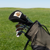 Amerikaanse Cocker Spaniel met Wildflower 2 Golfheadcover (Insitu)