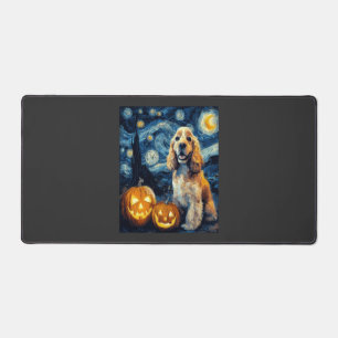Amerikaanse Cocker Spaniel Mooie Hond Halloween Ja Bureaumat