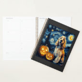 Amerikaanse Cocker Spaniel Mooie Hond Halloween Ja Planner (Display)