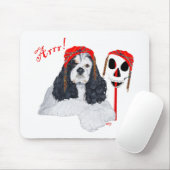 Amerikaanse Cocker Spaniel Piraat Muismat (Met muis)