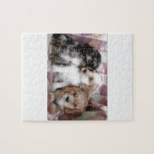 Amerikaanse Cocker Spaniel-Puppies Legpuzzel (Horizontaal)