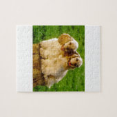 Amerikaanse Cocker Spaniel-Puppies op een pomp Legpuzzel (Horizontaal)