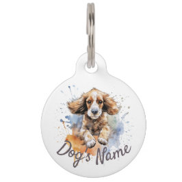 Amerikaanse Cocker Spaniel puppy Huisdierpenning