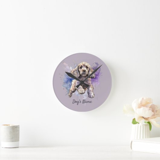 Amerikaanse Cocker Spaniel puppy Ronde Klok (Huis)