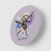 Amerikaanse Cocker Spaniel puppy Ronde Klok (Hoek)