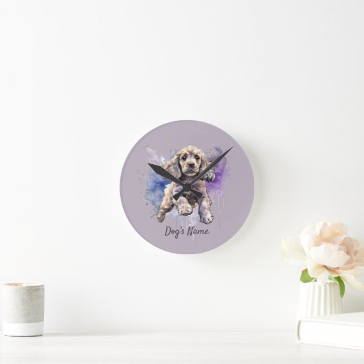 Amerikaanse Cocker Spaniel puppy Ronde Klok (Huis)