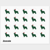 Amerikaanse Cocker Spaniel Ronde Sticker (Vel)