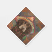 Amerikaanse Cocker Spaniel  Servet (Hoek)