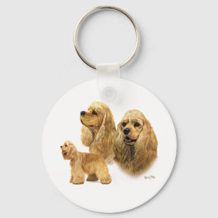 Amerikaanse Cocker Spaniel Sleutelhanger