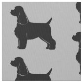 Amerikaanse Cocker Spaniel Stof (Close Up)