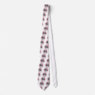 Amerikaanse Cocker Spaniel Vlag Stropdas