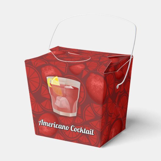 Amerikaanse cocktail bedankdoosjes (Voorkant Zijde)