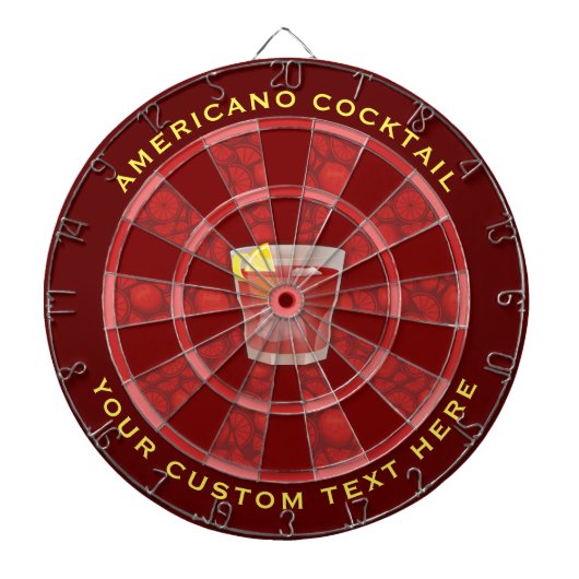 Amerikaanse cocktail dartbord (Voorkant)