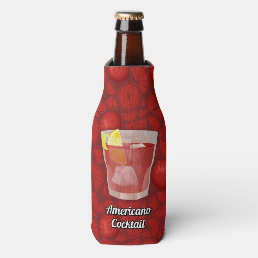 Amerikaanse cocktail flesjeskoeler (Fles Voorkant)