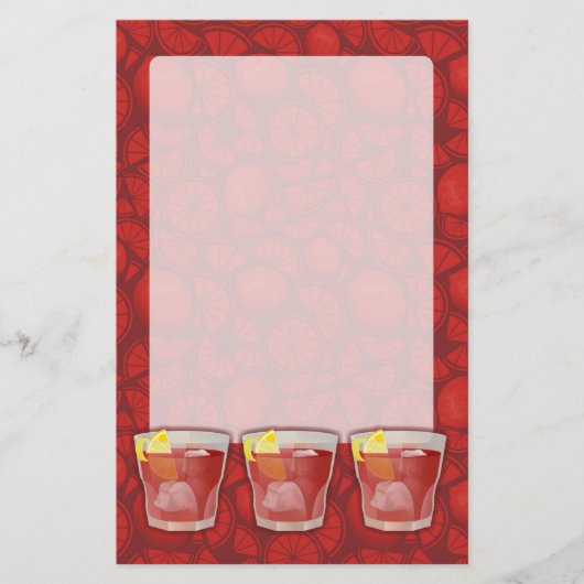 Amerikaanse cocktail flyer (Voorkant)