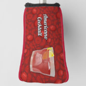 Amerikaanse cocktail golfheadcover (Draai 90)