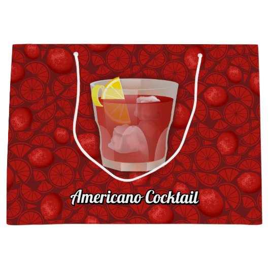 Amerikaanse cocktail groot cadeauzakje (Voorkant)