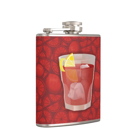 Amerikaanse cocktail heupfles (Rechts)