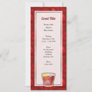 Amerikaanse cocktail kaart