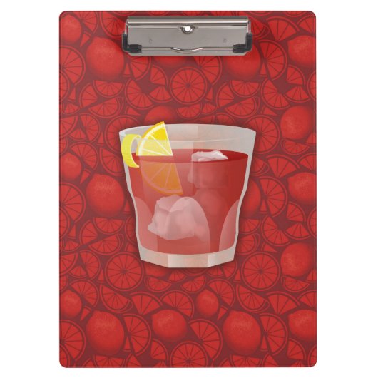 Amerikaanse cocktail klembord (Voorkant)