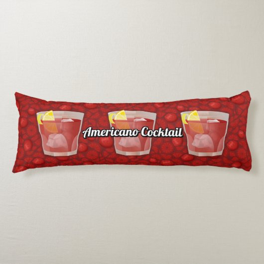 Amerikaanse cocktail lichaamskussen (Voorkant)