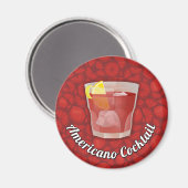 Amerikaanse cocktail magneet (Voorkant / Achterkant)