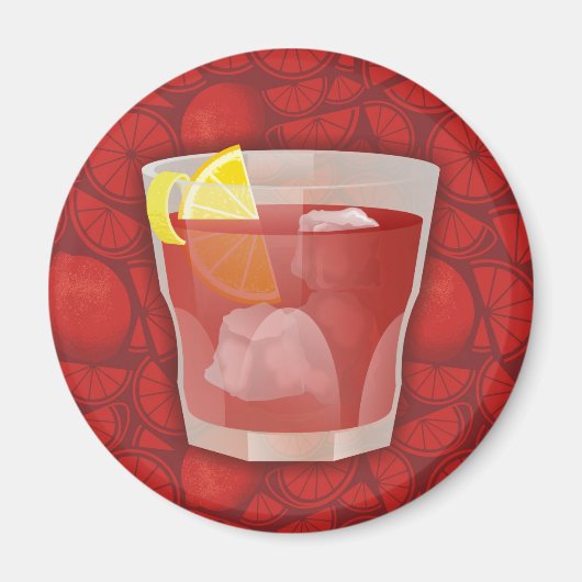 Amerikaanse cocktail magneet (Voorkant)