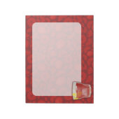 Amerikaanse cocktail notitieblok (Linkerzijde)