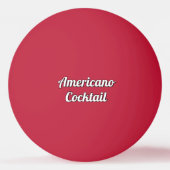 Amerikaanse cocktail pingpongbal (Achterkant)