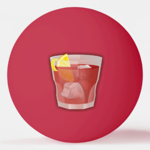 Amerikaanse cocktail pingpongbal