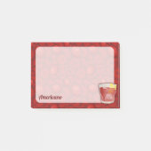 Amerikaanse cocktail post-it® notes (Voorkant)