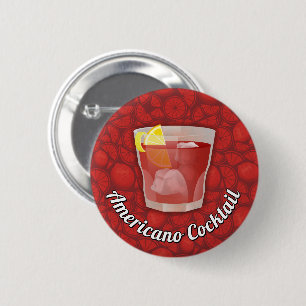 Amerikaanse cocktail ronde button 5,7 cm