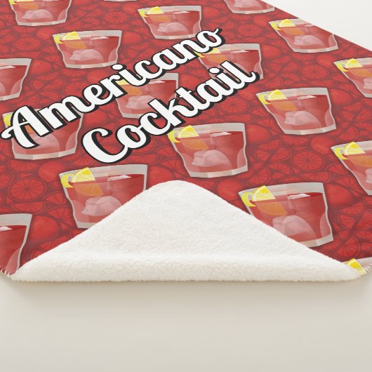 Amerikaanse cocktail sherpa deken (3/4)