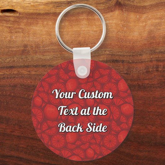 Amerikaanse Cocktail Sleutelhanger (Achterkant)