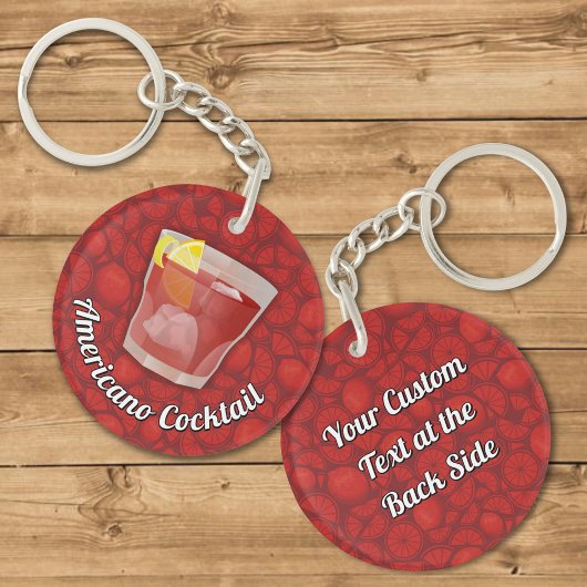 Amerikaanse Cocktail Sleutelhanger