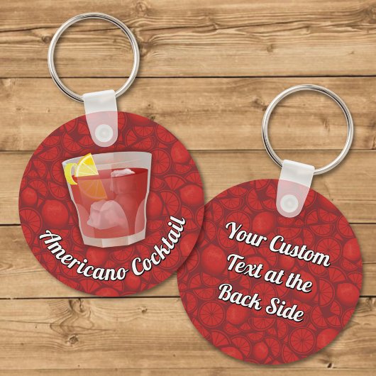 Amerikaanse Cocktail Sleutelhanger
