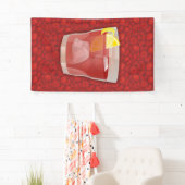 Amerikaanse cocktail spandoek (Insitu)