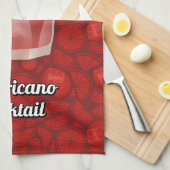 Amerikaanse cocktail theedoek (Quarter Fold)